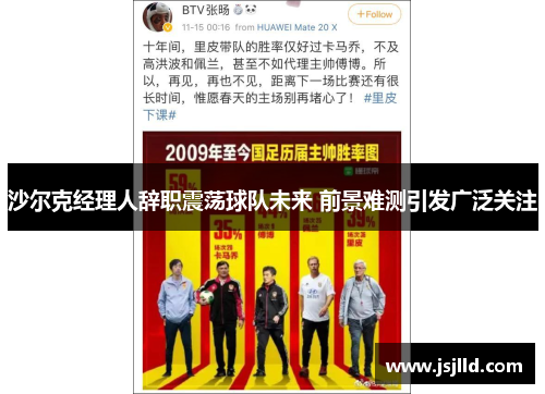 沙尔克经理人辞职震荡球队未来 前景难测引发广泛关注